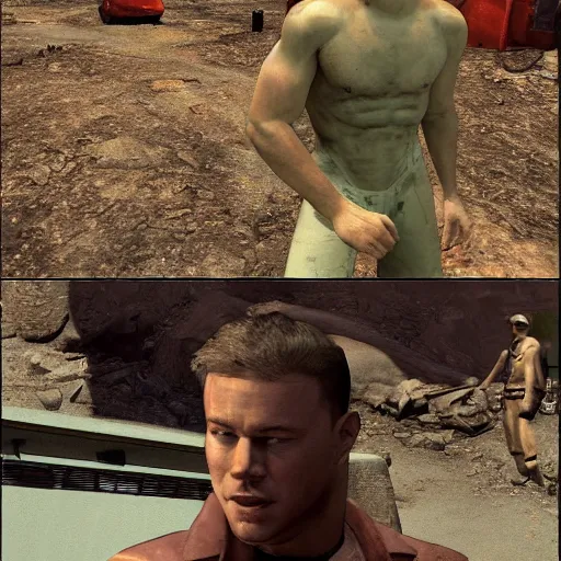 Image similar to channing tatum cameos in fallout