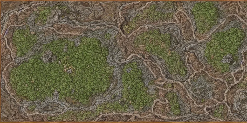 Image similar to very high quality dnd map, gridless 8 k
