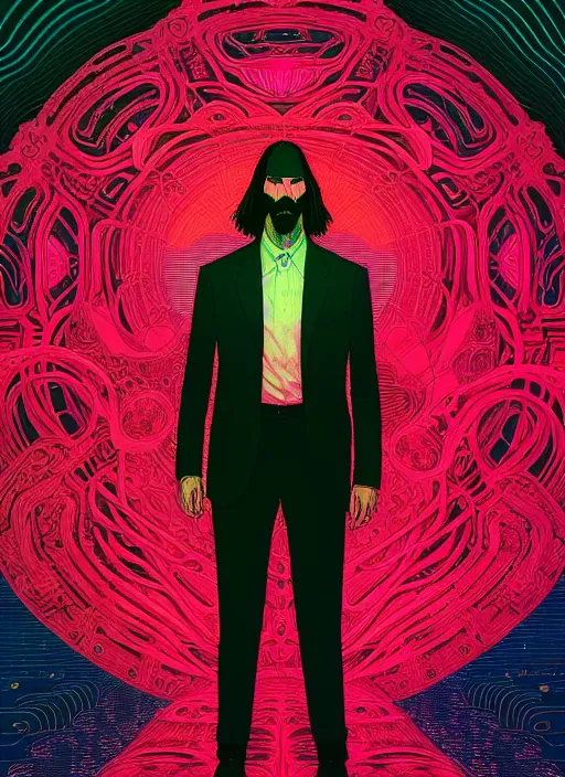 Prompt: symmetry!! stunning portrait of the keanu reeves, by victo ngai, kilian eng vibrant colors, dynamic lighting, digital art, winning award masterpiece, fantastically beautiful, illustration, aestheticly inspired by beksinski and dan mumford, upscale with simon stalenhag work, artstation, 8 k