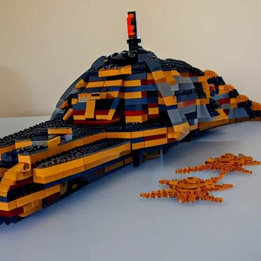 Image similar to lego set of the movie dune