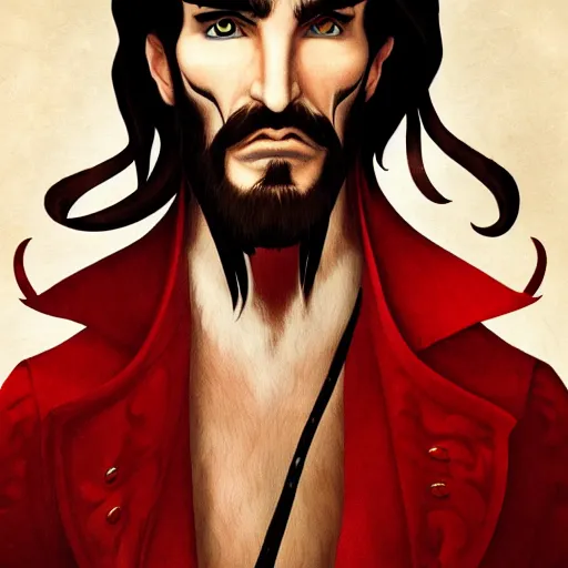 Prompt: a portrait of captain hook, extremely detailed multiple unique different art styles.