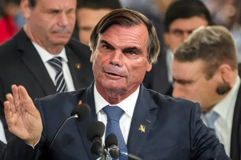 Image similar to president bolsonaro in moskau