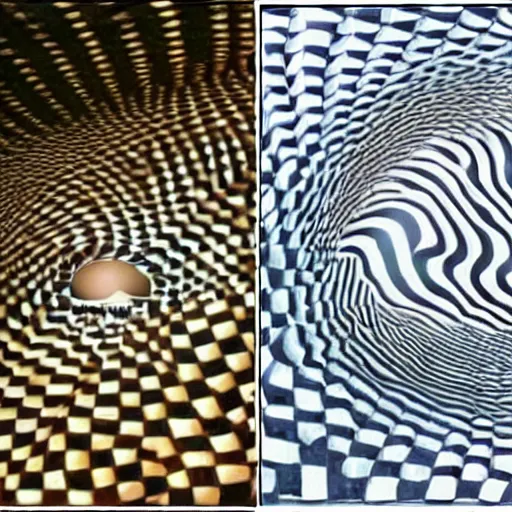 Prompt: award winning optical illusion