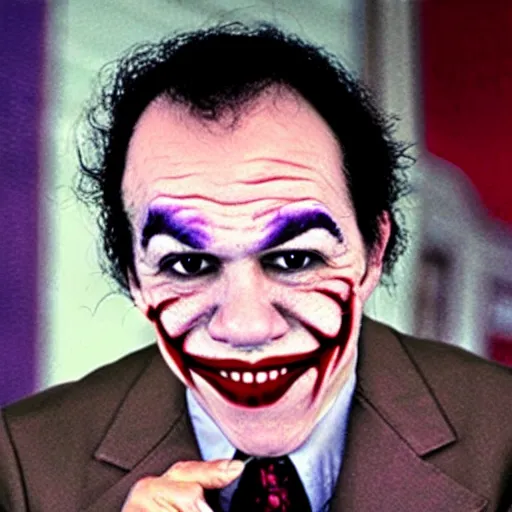 Image similar to gilbert gottfried as the joker