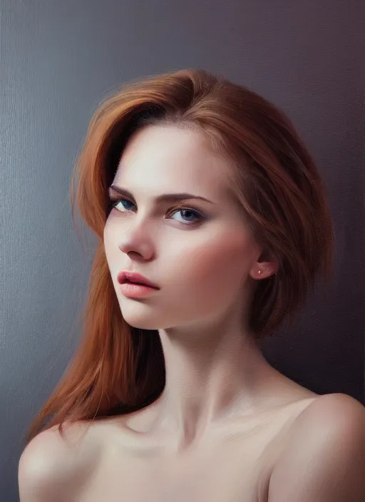 Image similar to portrait of a gorgeous young woman in the style of stefan kostic, flickr, realistic photo, sharp focus, 8k high definition, insanely detailed, intricate, elegant