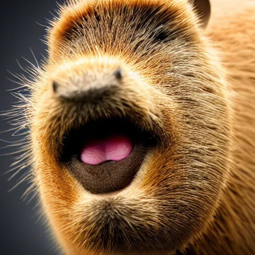 Prompt: hyperrealistic dslr film still of justin bieber disguised as capybara, stunning 8 k octane comprehensive 3 d render, inspired by istvan sandorfi & greg rutkowski & unreal engine, perfect symmetry, dim volumetric cinematic lighting, extremely hyper - detailed, incredibly real lifelike attributes & flesh texture, intricate, masterpiece, artstation, stunning