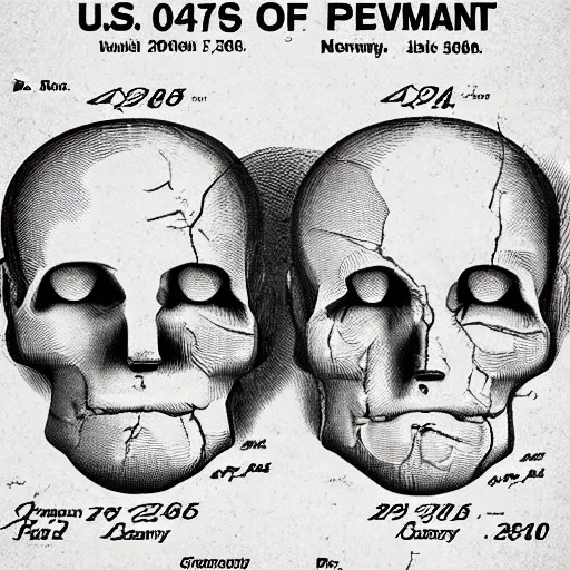 Prompt: US patent, evolution of man