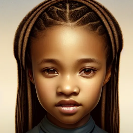 Image similar to a photorealistic hyperrealistic, bright brown eyes, light skinned african young girl, ponytail hair, flawless face, asian eyes, cute face, black turtle neck shirt, by wlop, artgerm, greg rutwoski, alphonse mucha, beautiful dynamic dramatic low - light moody lighting, cinematic atmosphere, artstation, concept design art, octane render, 8 k