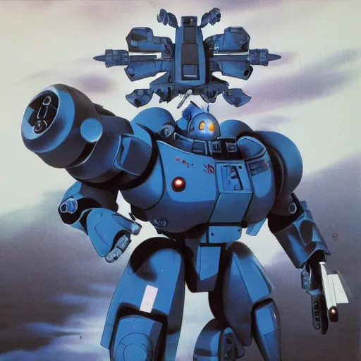 Image similar to gouf mobile suit armed with scifi weapons by moriki yasuhiro, karel thole, carole feuerman, bandai box art. realistic, trending on artstation