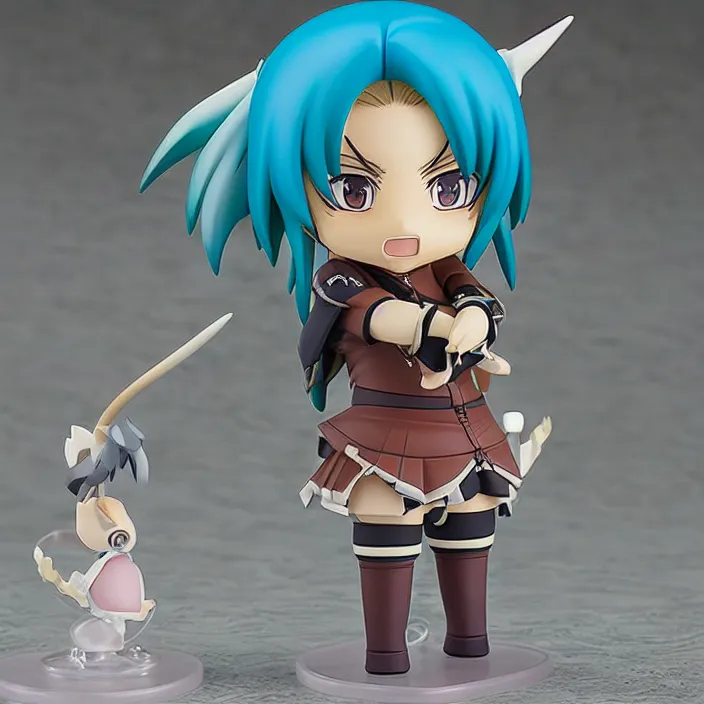 Image similar to gawr gura, an anime nendoroid of gawr gura, figurine, detailed product photo