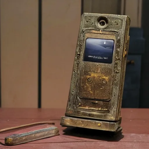 Image similar to smartphone from 1700s'