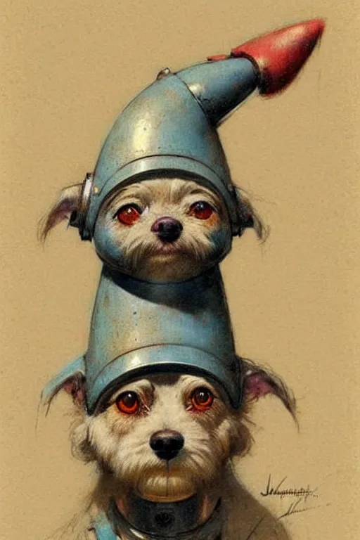 Image similar to ( ( ( ( ( 1 9 5 0 s robot knome pet dog. muted colors. ) ) ) ) ) by jean - baptiste monge!!!!!!!!!!!!!!!!!!!!!!!!!!!!!!