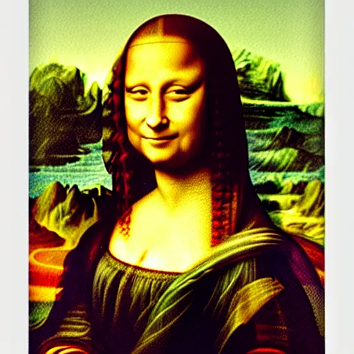 Image similar to dwayne the rock johnson in the mona lisa