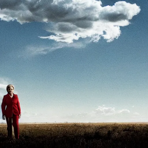 Prompt: cinematic shot of hillary clinton in breaking bad