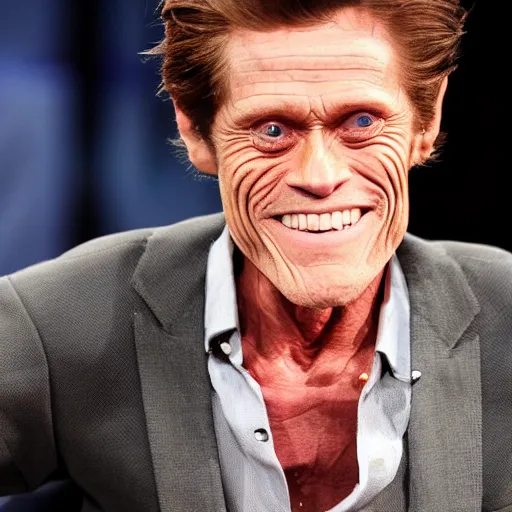 Prompt: willem dafoe twerking