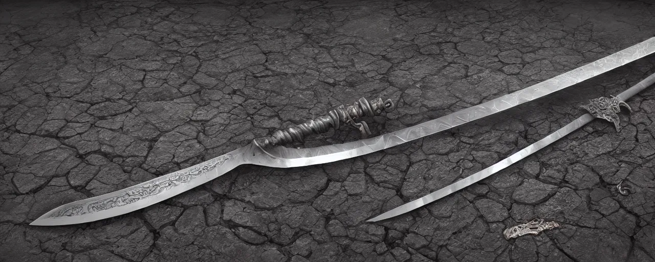 Prompt: basic steel sword, steel, sword, medieval, engravings, forged, blacksmith product design, jewelry, art by gerald brom, greg rutkowski and artgerm and james jean and zdzisław beksinski, 8 k, unreal engine, c 4 d