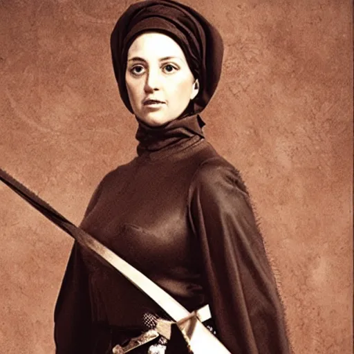 Image similar to charlotte d'ornellas as jeanne d'arc