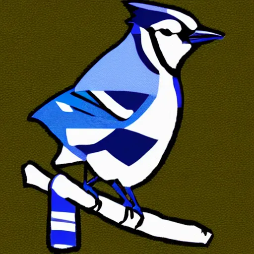 Prompt: blue jay emoji