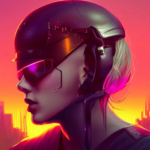 Prompt: epic album cover, fenris, tending on artstation, award-winning artsynthwave style, portrait, artstation, detailed, award winning