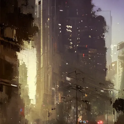 Image similar to São Paulo painted by Greg Rutkowski