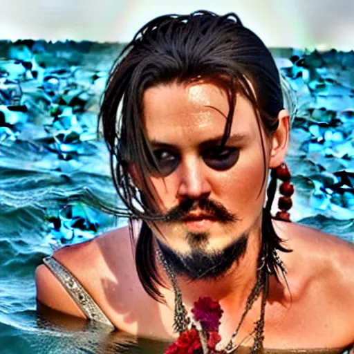 Prompt: vulgar depp sea creature