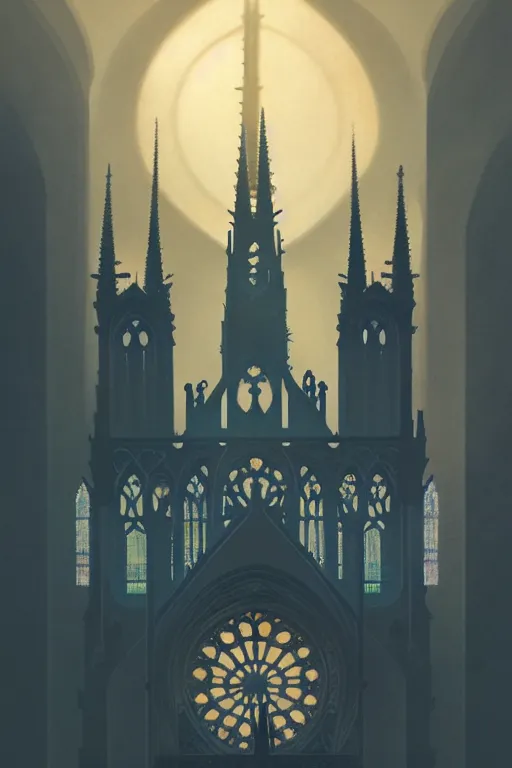 Prompt: notre dame, minimalist poster design, extremely detailed digital painting, in the style of fenghua zhong and ruan jia and jeremy lipking and peter mohrbacher, mystical colors, rim light, beautiful lighting, 8 k, stunning scene, raytracing, octane, trending on artstation