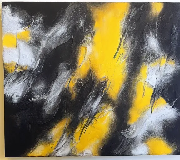 Image similar to monochrome artwork called oblivion. abstract canvas. oil paintings, wax art.