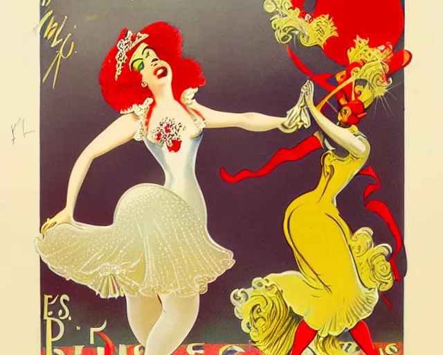 Image similar to vintage, melchizedek champagne bottle. cancan girl dancing, french, realistic, cheerful, belle epoque, leonetto cappiello, pur champagne damery, 1 9 0 2