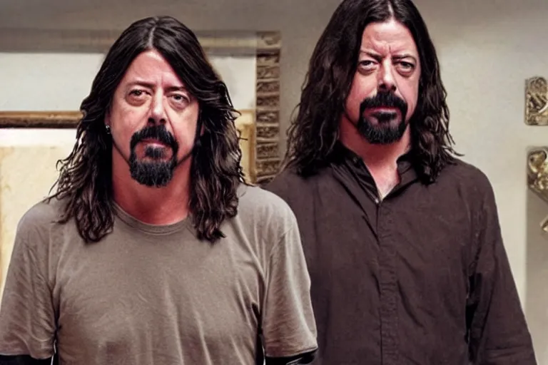 Prompt: Dave Grohl as Jesus