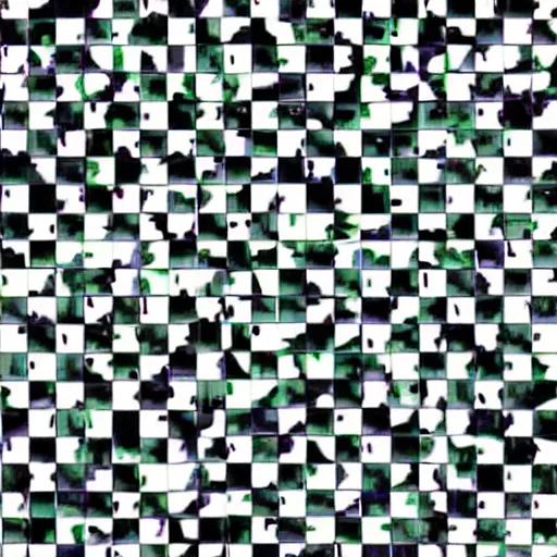 Image similar to a bunch of pixels arranged in an interesting and intriguing pattern