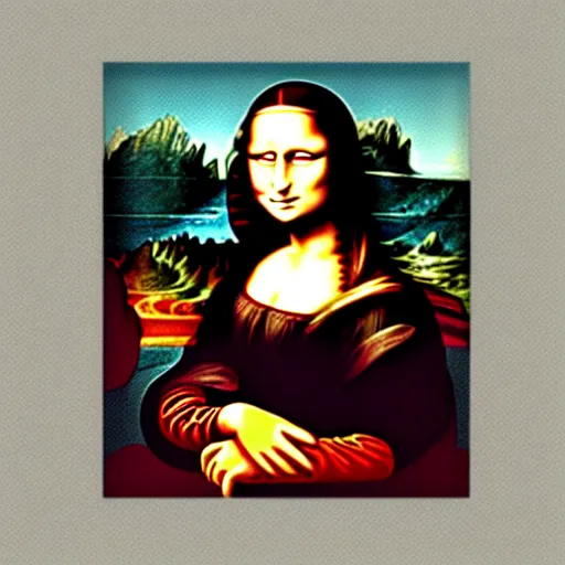 Prompt: mona lisa portrait in anime style