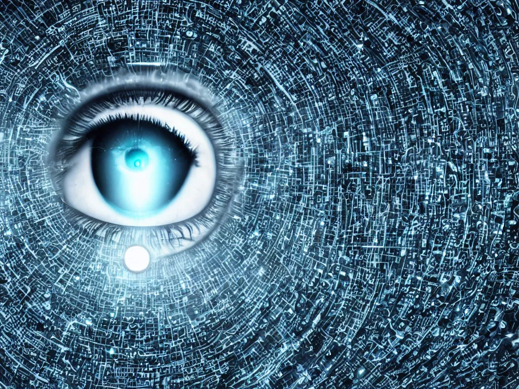 Prompt: eye of the artificial intelligence