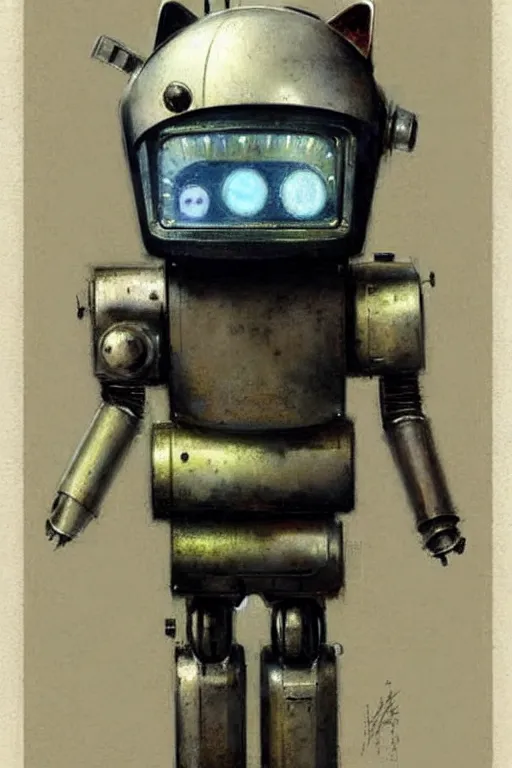 Image similar to ( ( ( ( ( 1 9 5 0 s retro future robot android aluminum box dog. muted colors. ) ) ) ) ) by jean - baptiste monge!!!!!!!!!!!!!!!!!!!!!!!!!!!!!!