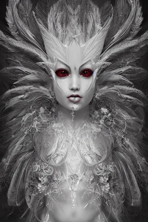 Image similar to Ethereal Cardinal bird, intricate detail, ornate, conceptual art, soft light, dynamic, art by artgerm