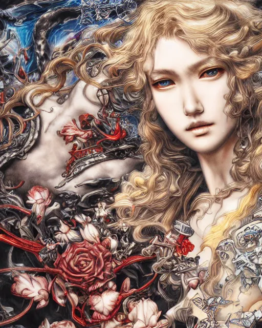 Image similar to artwork by ayami kojima, hd, hyper detailed, 4 k
