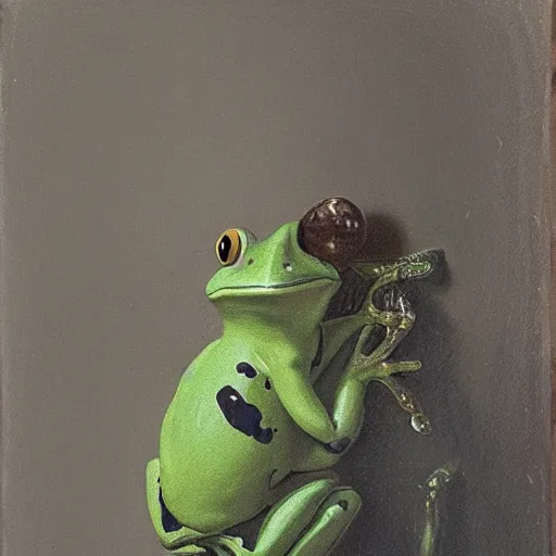 Image similar to jean - frog grenouille, an autoportrait