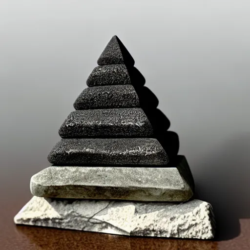 Image similar to zen stone pyramid