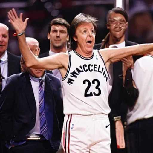 paul mccartney playing in the nba Stable Diffusion OpenArt