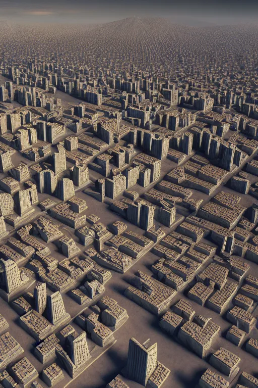 Image similar to a highly detailed Iran, Tehran in 2099 years global illumination, cinematic , hyper-reslistic, depth of field, high definition, 8k resolution octane renderer, artstation