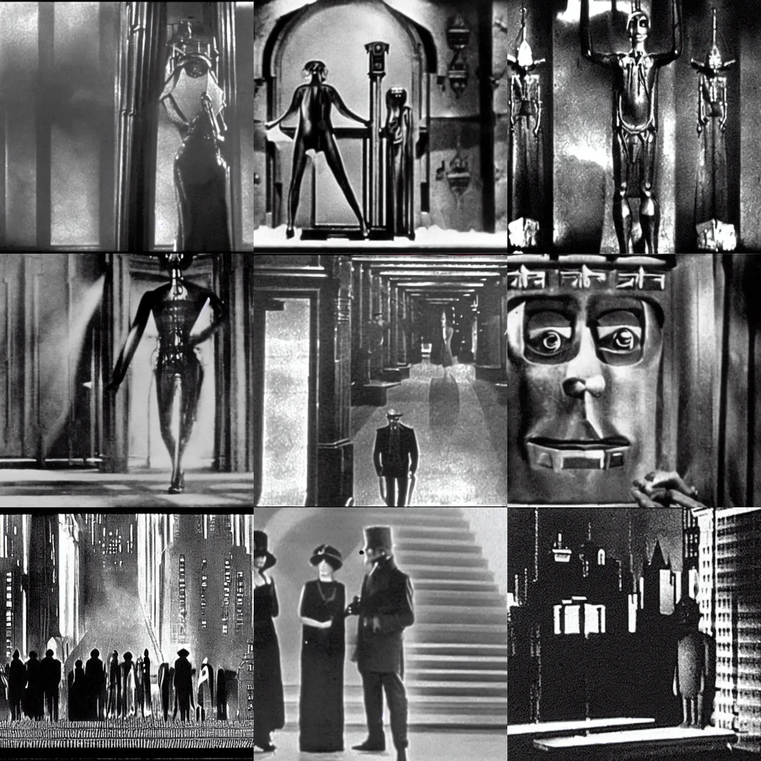 Prompt: a frame from the metropolis 1 9 2 0 movie