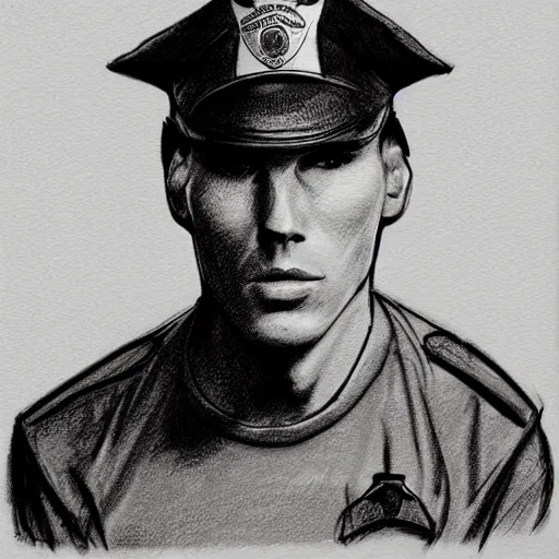 Prompt: Jerma985, police-sketch