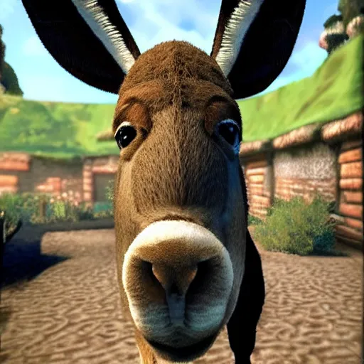 Image similar to Video Game Donkey