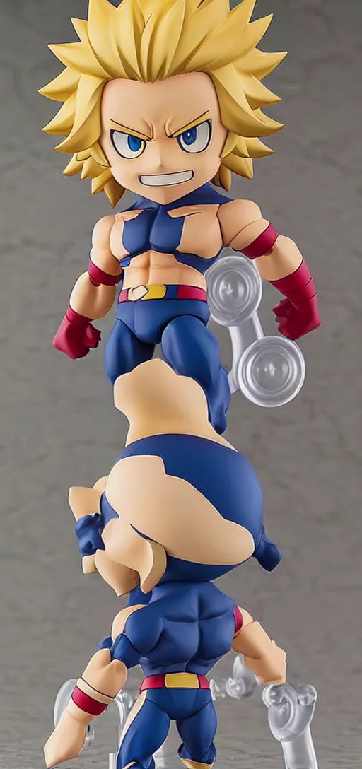 Image similar to ((((All might)))), An anime Nendoroid of (((((All might))))), figurine, detailed product photo