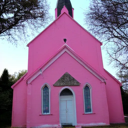 Image similar to pink church