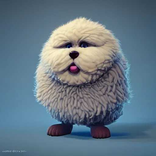 Prompt: mr. fluffy the fluffiest fluff on earth, cute:: by beeple and James Gilleard and Justin Gerard :: ornate, dynamic, particulate, intricate, elegant, highly detailed, centered, artstation, smooth, sharp focus, octane render, 3d