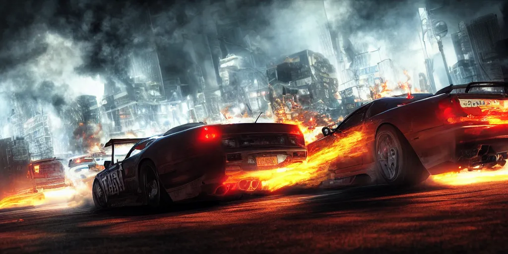 Prompt: Burnout 3, realistic 4k octane beautifully detailed render, 4k post-processing, highly detailed, intricate complexity, epic composition, magical atmosphere, cinematic lighting, masterpiece, ultra hd