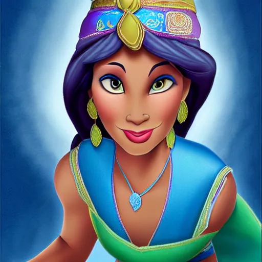 Jasmine (Aladdin) Disney Princess, by YeiyeiArt - v1.0, Stable Diffusion  LoRA