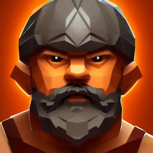 Prompt: portrait of a small but blocky dwarf with an large orange beard, muscular build, tough, highly detailed, ultra realistic, trending on artstation, photo, medieval, fantasy
