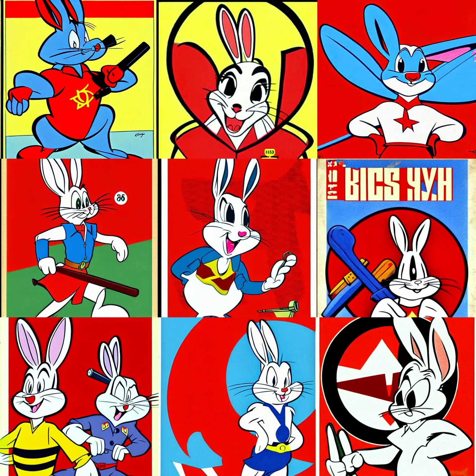 bugs - bunny soviet union 1 9 6 0 cartoon style looney | Stable ...