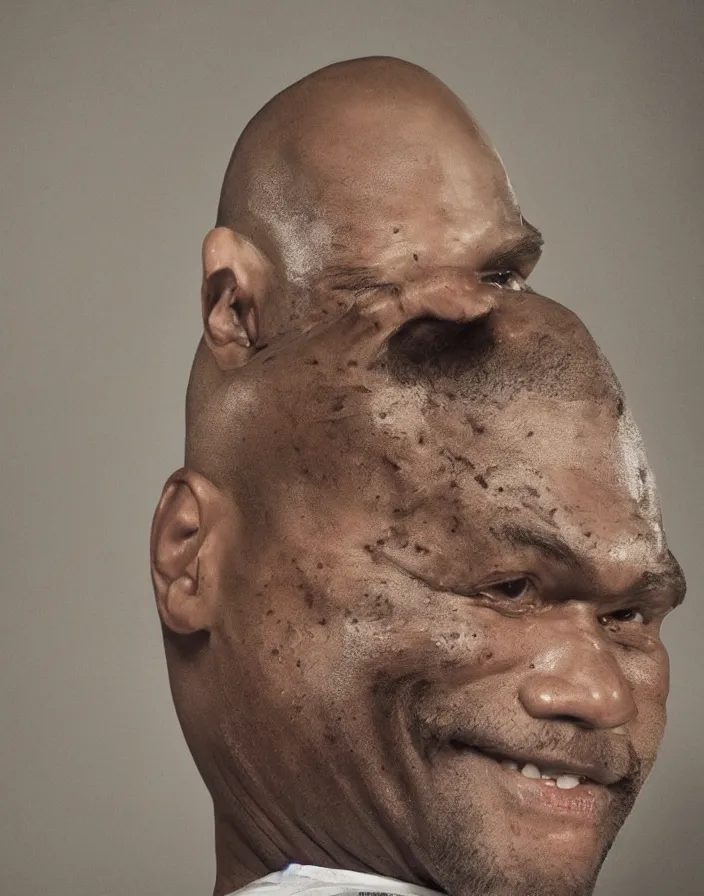 Image similar to photo portrait of Mike Tyson